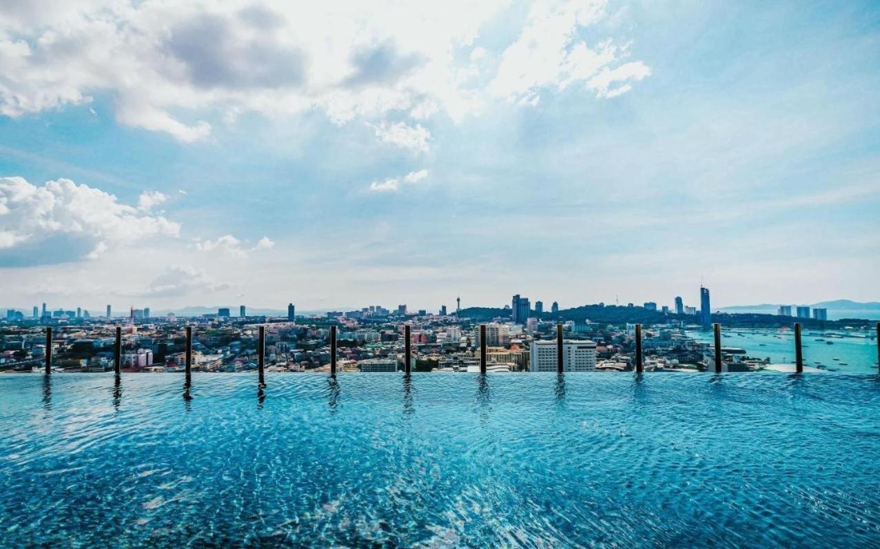 Central Pattaya - Sea View Large Balcony Condo With Infinity Pool 外观 照片