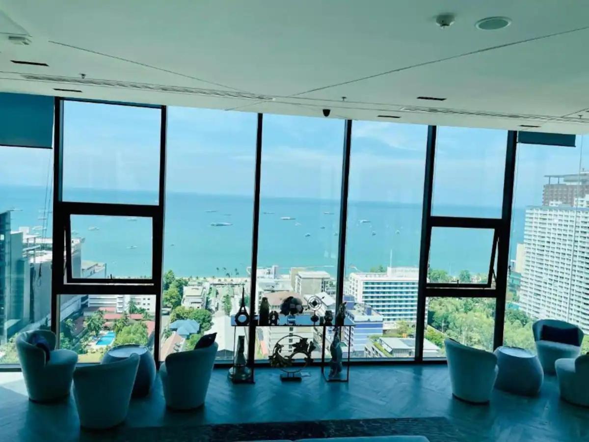 Central Pattaya - Sea View Large Balcony Condo With Infinity Pool 外观 照片