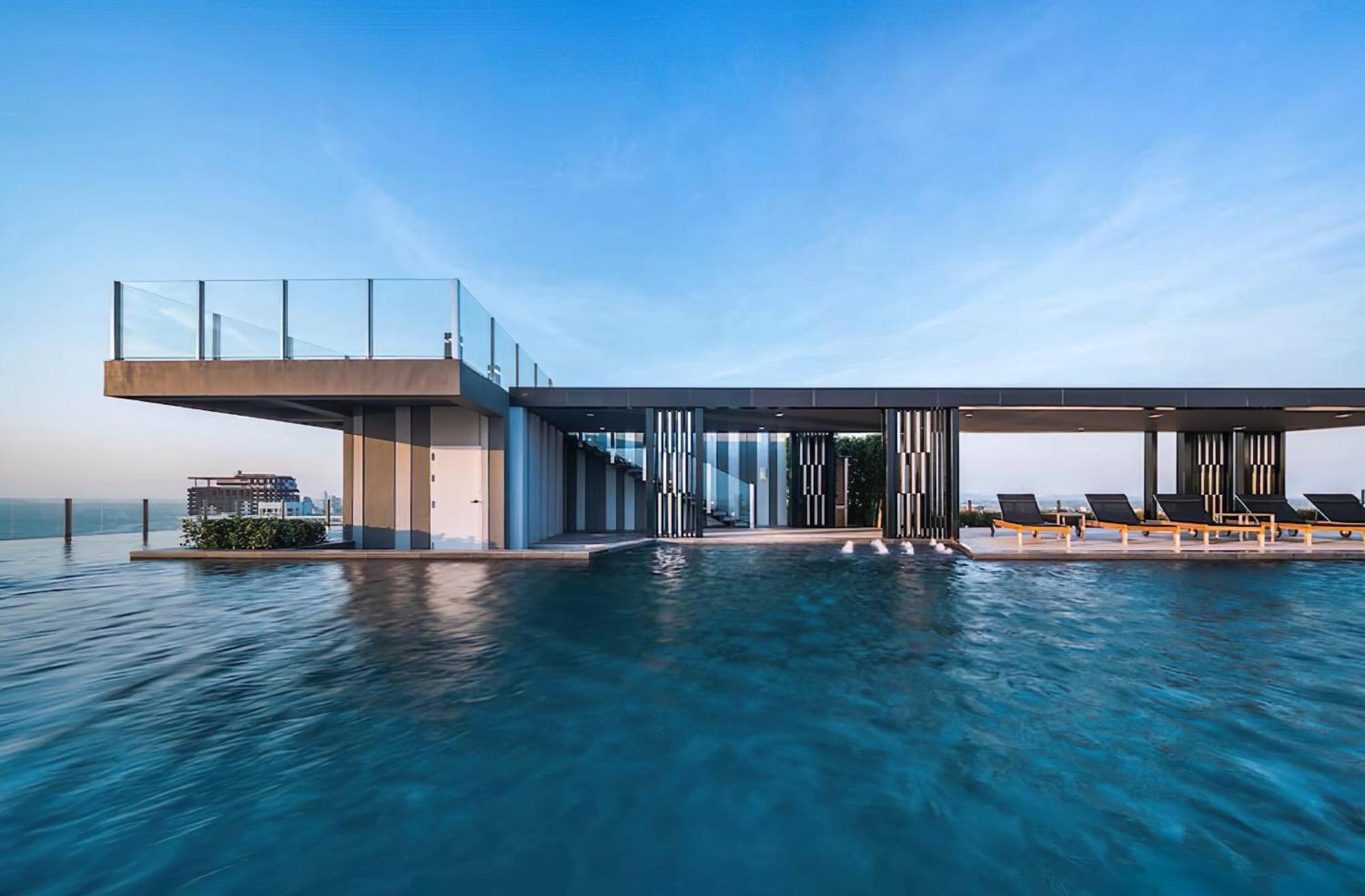 Central Pattaya - Sea View Large Balcony Condo With Infinity Pool 外观 照片