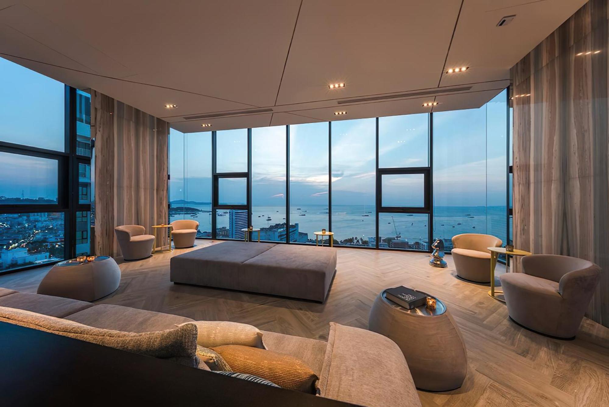 Central Pattaya - Sea View Large Balcony Condo With Infinity Pool 外观 照片